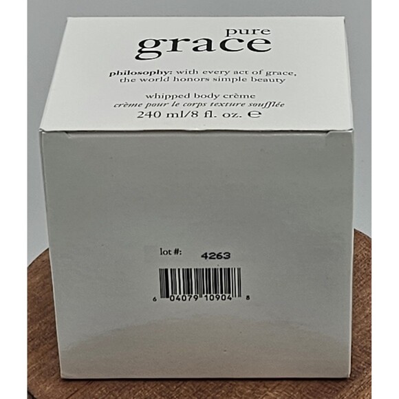 Philosophy Pure Grace Whipped Body Cream Creme 8oz New - Picture 4 of 6